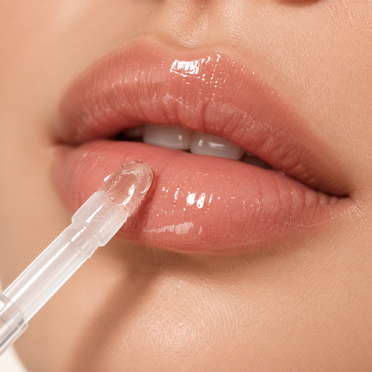 Luciu de Buze cu Acid Hialuronic pentru Buze Vizibil Mai Pline