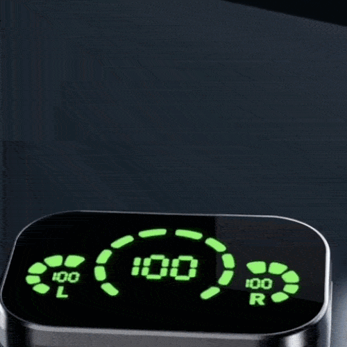 Căști Wireless Sport cu Afișaj