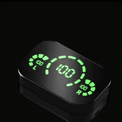 🎧 Căști Wireless Bluetooth 5.3 cu Display LED