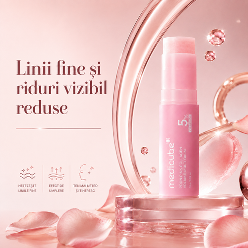 Balsam multifuncțional Medicube cu PDRN și colagen pentru față, buze și corp