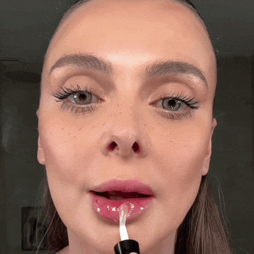Luciu de Buze cu Acid Hialuronic pentru Buze Vizibil Mai Pline